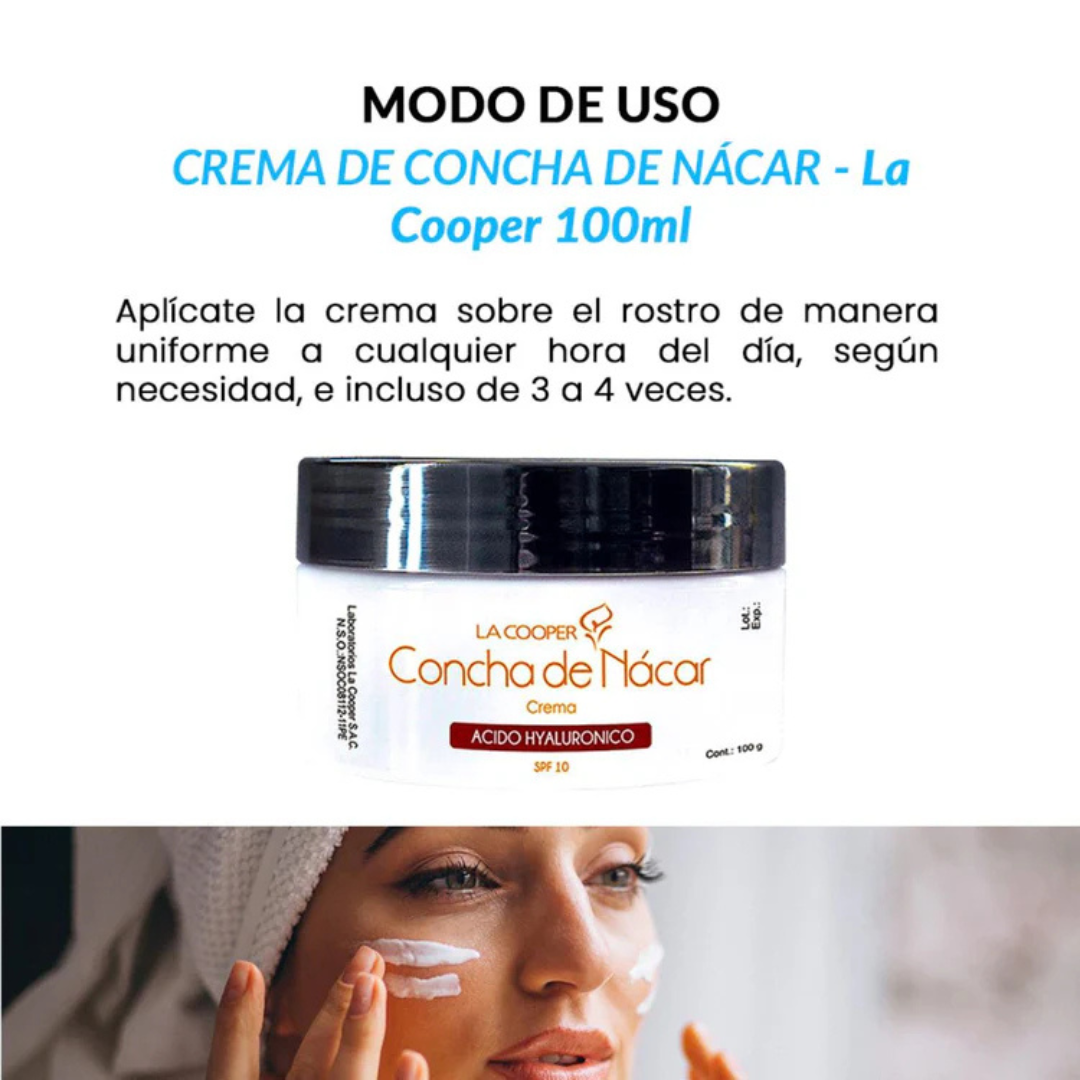Crema De Concha De Nacar